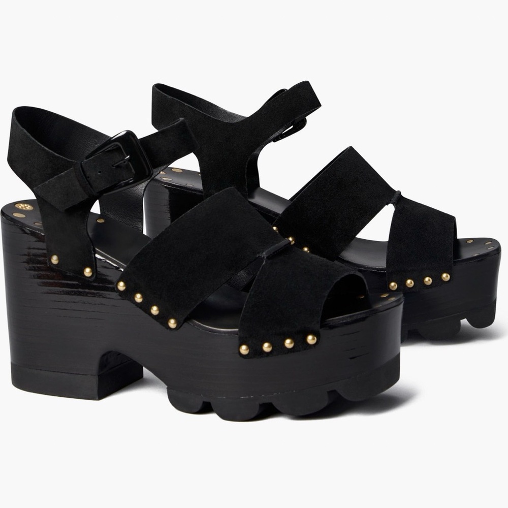 Tory Burch Stud Clog Sandals